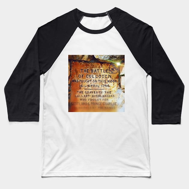 Culloden love Baseball T-Shirt by ErianRowan